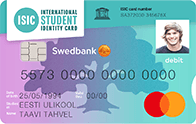 Студенческая<br/> карточка ISIC Mastercard