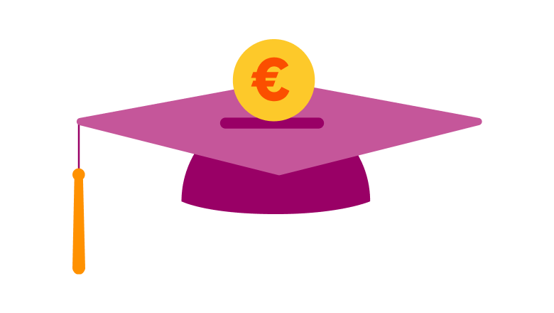 Ikoon teklist, kuhu sisse kukub raha.